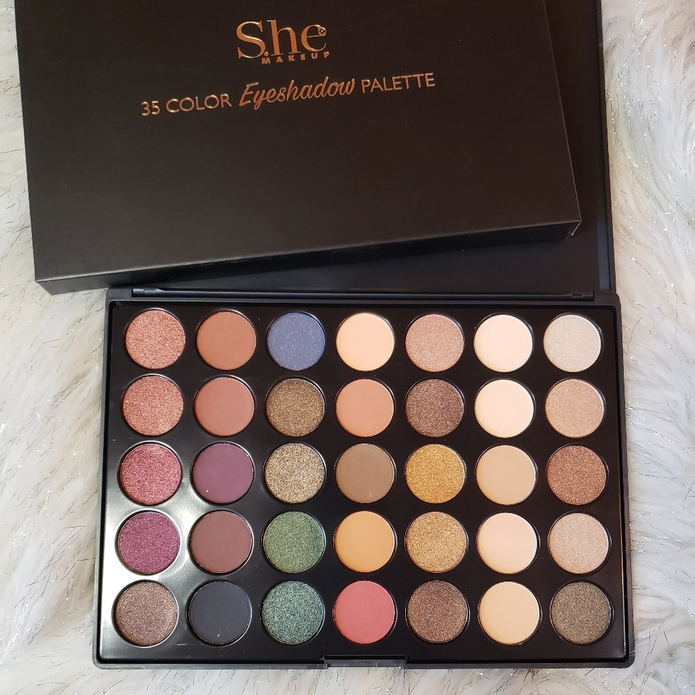 She Makeup 35 Color Eyeshadow Palette